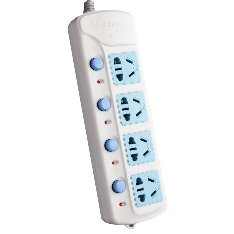 公牛（BULL）GN-315 4位1.8米 分控開(kāi)關(guān) 插座