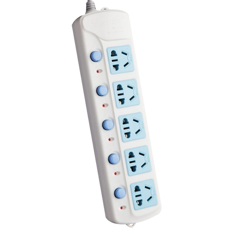 公牛（BULL）GN-316 5位1.8米 分控開(kāi)關(guān) 插座