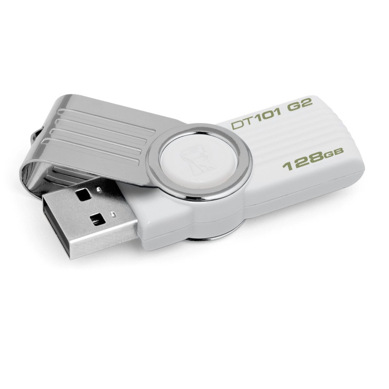 金士頓（Kingston） DT 101G2 128GB U盤 白色